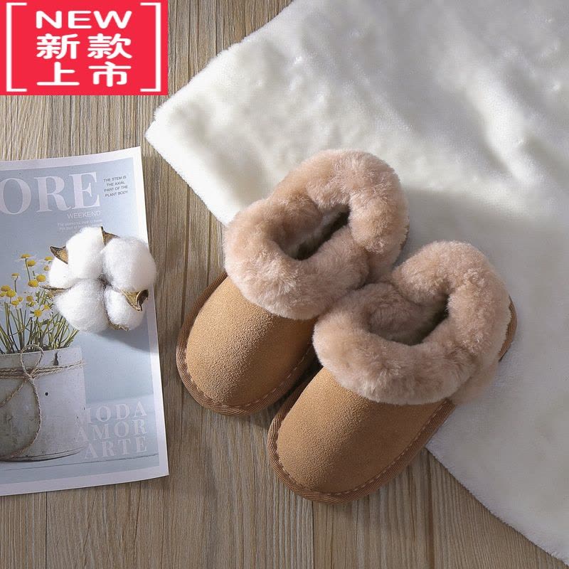 可莉允儿童雪地靴冬季新款女童棉鞋软底大棉宝宝短靴加绒加厚雪地棉图片