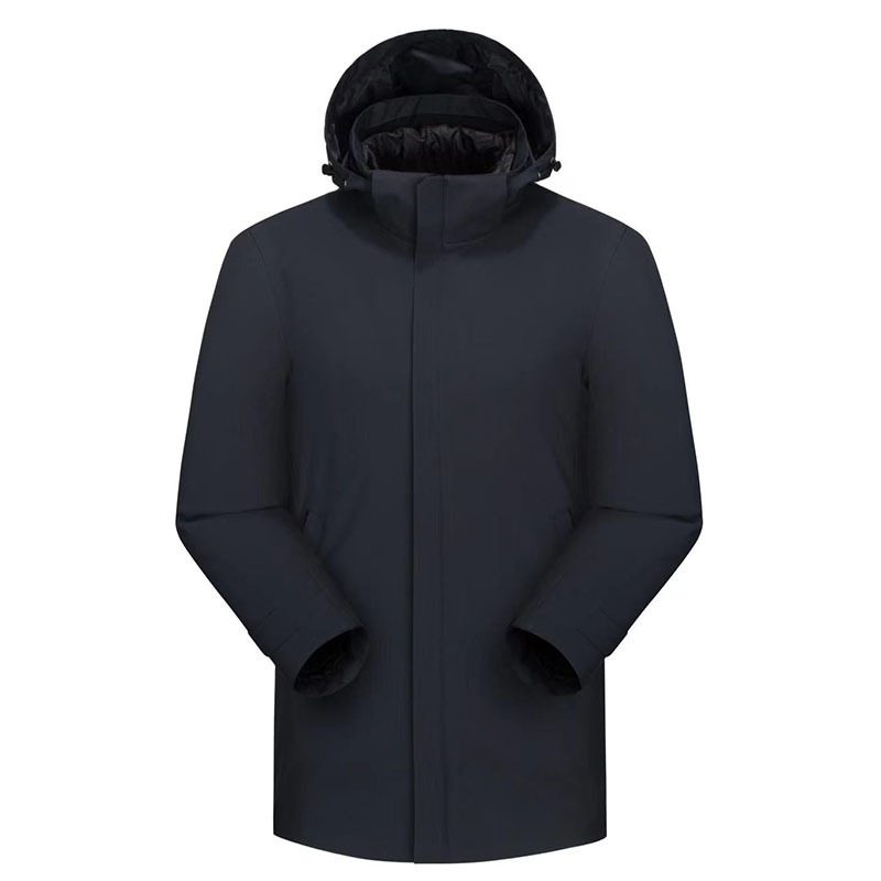 京嘉(JINGJIA) 防寒保暖中长款羽绒衣 男款羽绒服