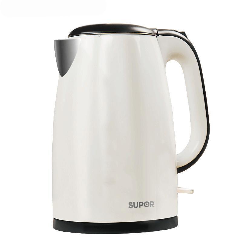 苏泊尔(SUPOR)电水壶15T66B 自动断电 品牌温控器 双层保温防烫 防干烧