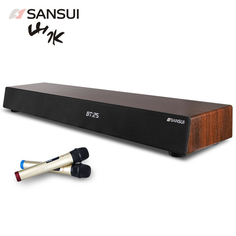 山水SANSUIDV91D家庭KTV组合家庭影院K歌音响套装回音壁蓝牙麦克风家用唱歌电视音响旗舰版