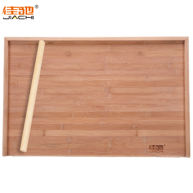 佳驰 擀面板 砧板 菜板 案板 饺子板GMB-1987(76*44*1.5cm)送40cm擀面杖
