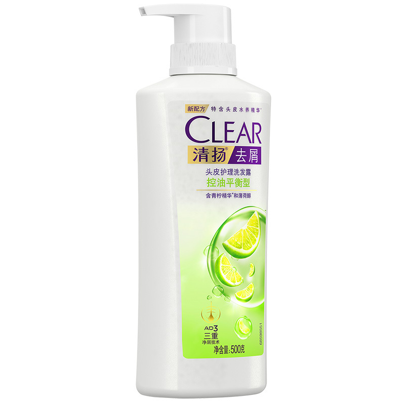 清扬(clear)清扬去屑洗发露控油平衡型450g