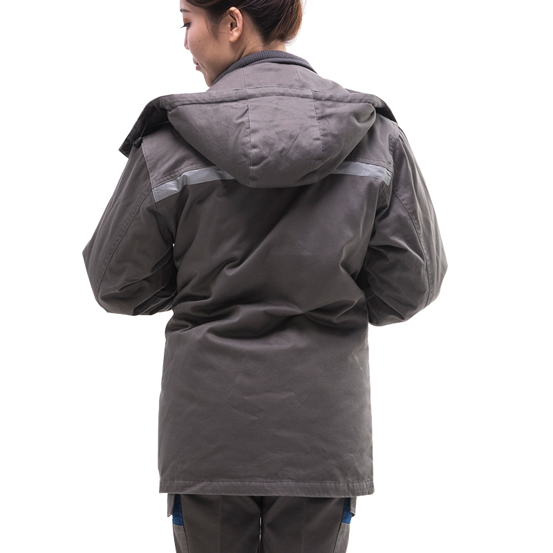 燕舞 BD2EG422001Z2F 冬季工作服 内胆可脱卸棉上衣 155-190码(计价单位:件)溧灰色高清大图