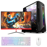 星惠佳（XINGHUIJIA） i7级至强六核E5 2620/GTX750独显/8GB/256GB固态 家用办公LOL游戏台式机 组装电脑 DIY组装机 电脑主机+27英寸曲面