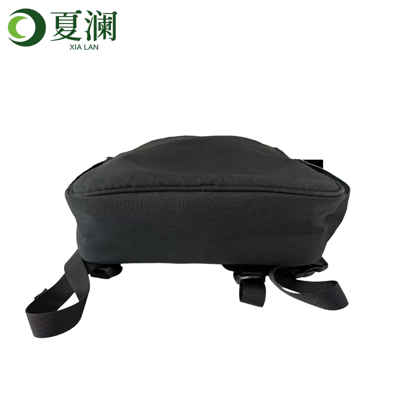 夏澜XIALAN男士双肩包15.1-16英寸防泼水青春牛津纺双层拉链暗袋百搭休闲背负缓冲棉高清大图