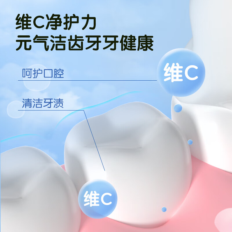 青蛙王子 儿童优护牙膏(苹果)45g高清大图