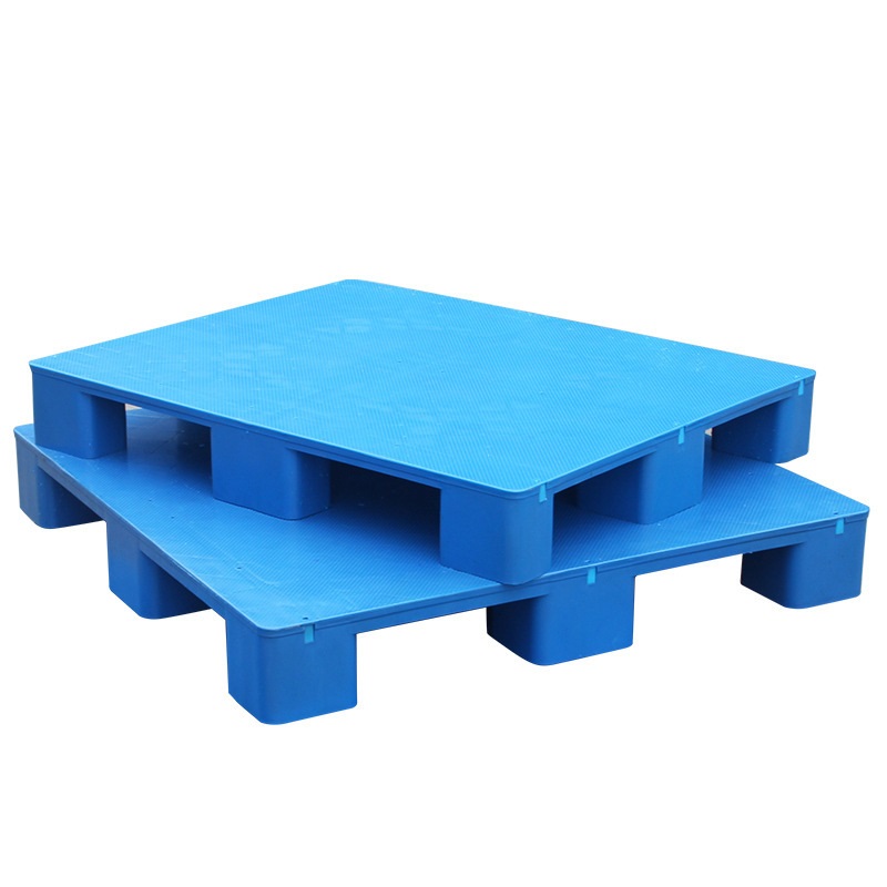 宁储 塑料托盘 平板六脚托盘 100*70*13cm 张高清大图