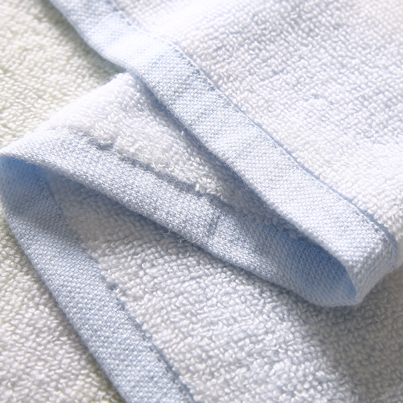 梦洁(MENDALE) 幻彩流年系列纯棉毛巾 礼盒 一方一面(蓝)1010989032 34*70cm 34*34cm高清大图