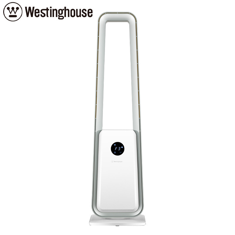 美国西屋 (Westinghouse)无叶风扇 WX-WYP04(银)纳米离子改善微循环 无叶设计新颖 3种模式风遥控