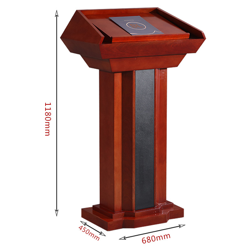 慧采云 办公家具演台演讲台现代迎宾台宴席讲台咨询台前台接待桌高清大图