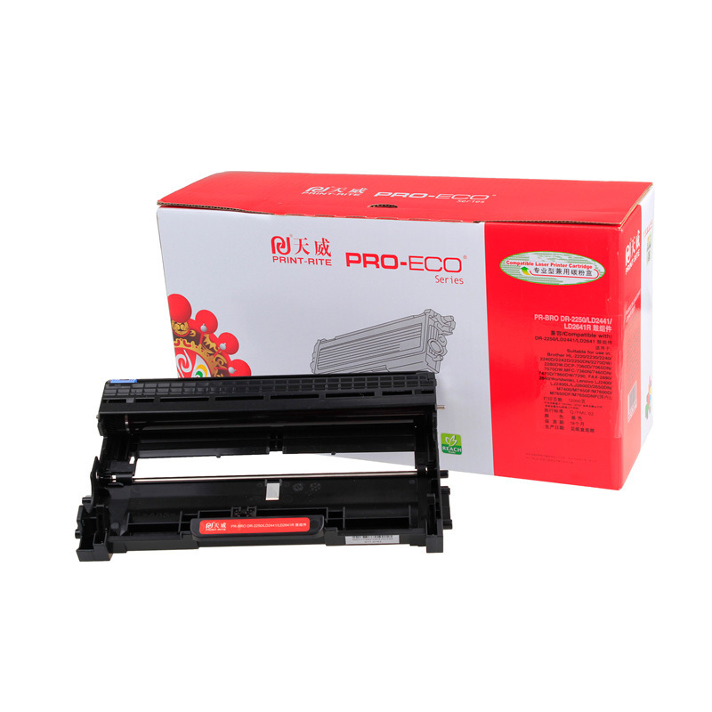 天威(PRINT-RITE)PR-DR2350硒鼓 适用于Brother HL-2260/2260C (单位:件) 黑色