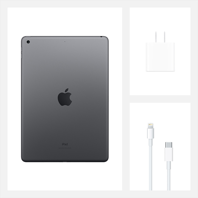 2020款 Apple ipad8代 10.2英寸 32G WLAN版 平板电脑 MYL92CH/A 深空灰