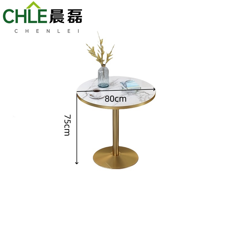 晨磊 接待桌椅组合 一桌两椅(80cm)套高清大图