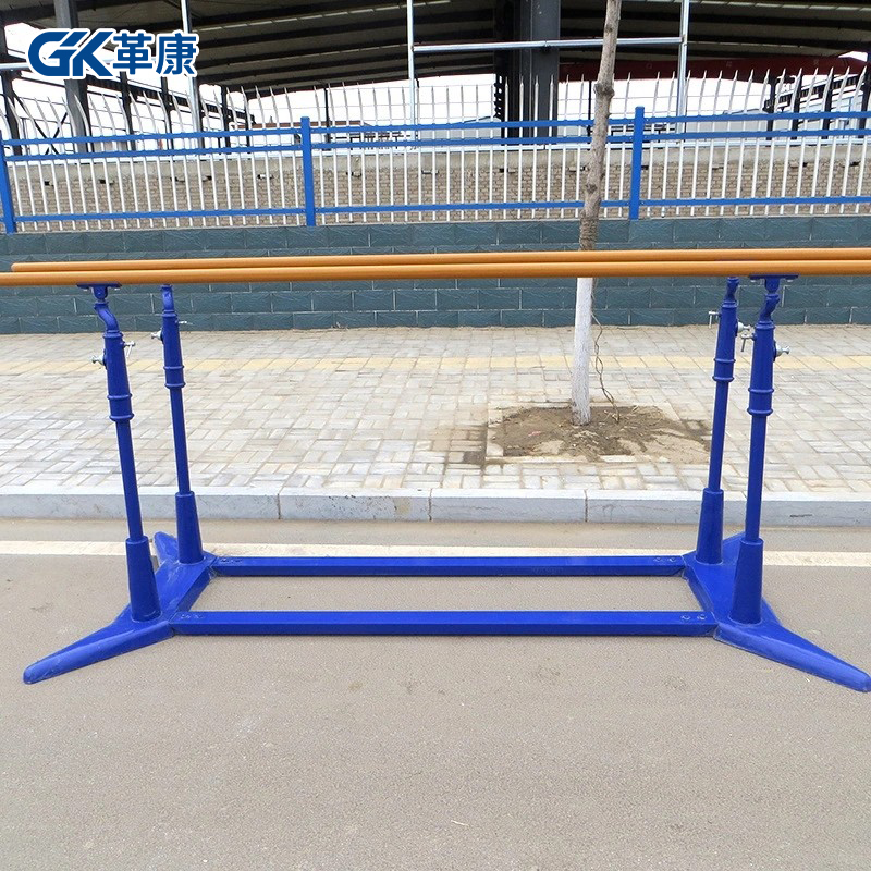 革康 GK-JSQC8501 铸铁双杠 铸铁底座双杠 单双杠户外室外军单杠训练比赛引体向上高清大图