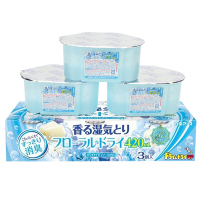 [日本进口]白元(hakugen) 干燥剂除湿剂 420ml*3个 清新肥皂香味有香味