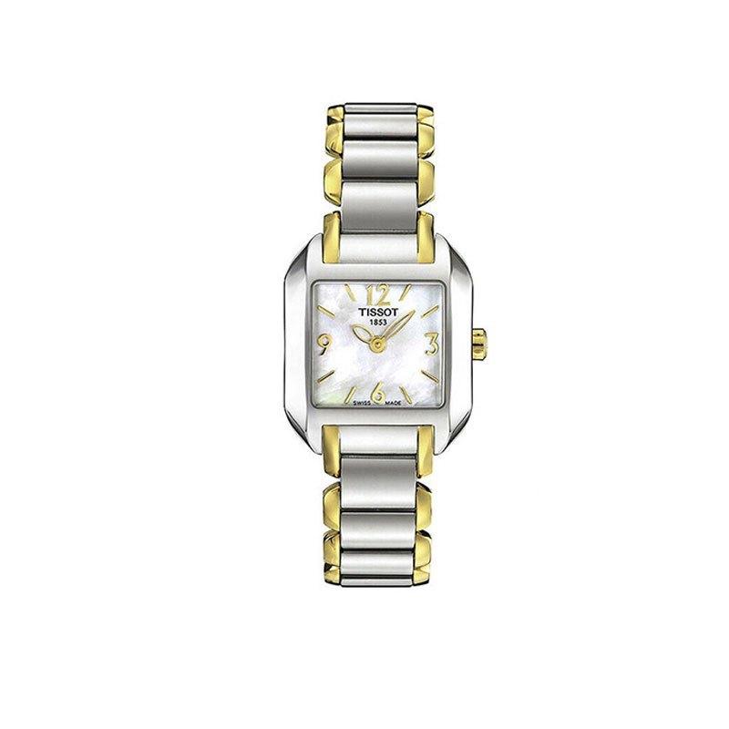 天梭 瑞士品牌 TISSOT 手表海浪系列 时尚 简约石英 金属 钢带女士手表T02.1.285.54 石英表 女