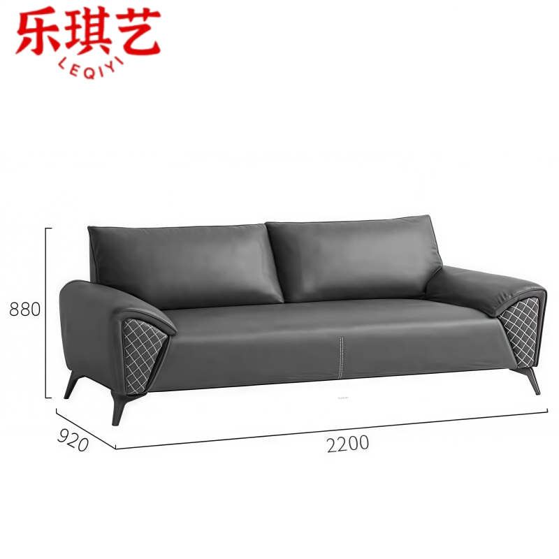 乐琪艺三人沙发s02张高清大图