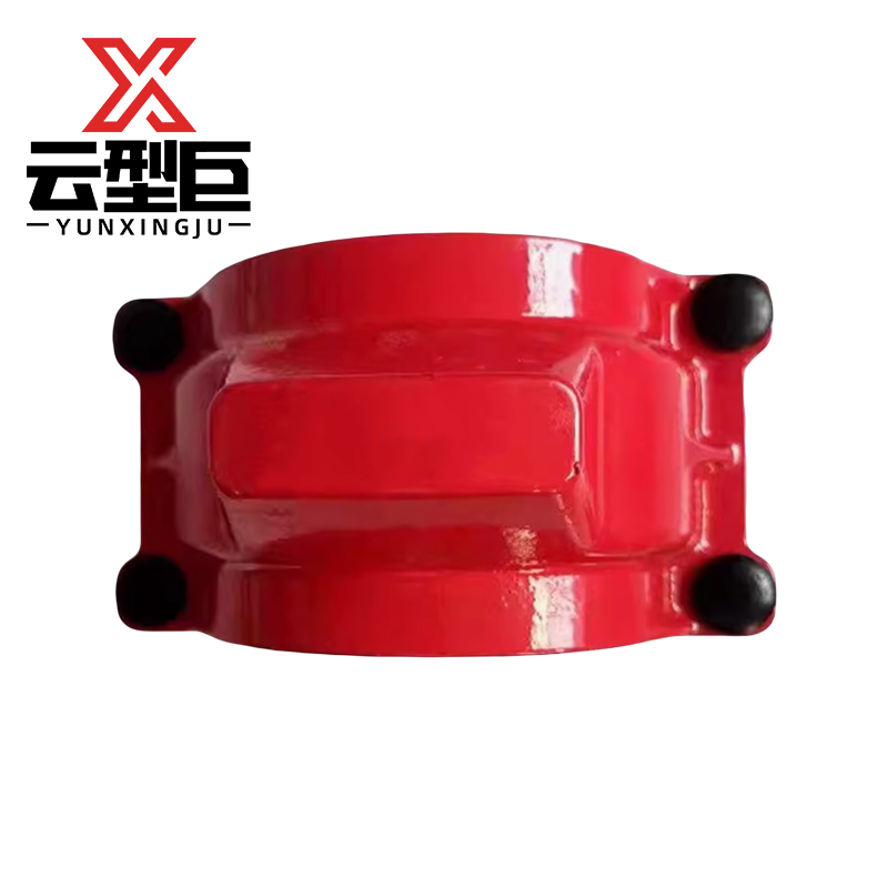 云型巨 消防卡箍哈夫节 消防卡箍堵漏器沟槽卡箍哈夫节消防管件专用 单位：个高清大图