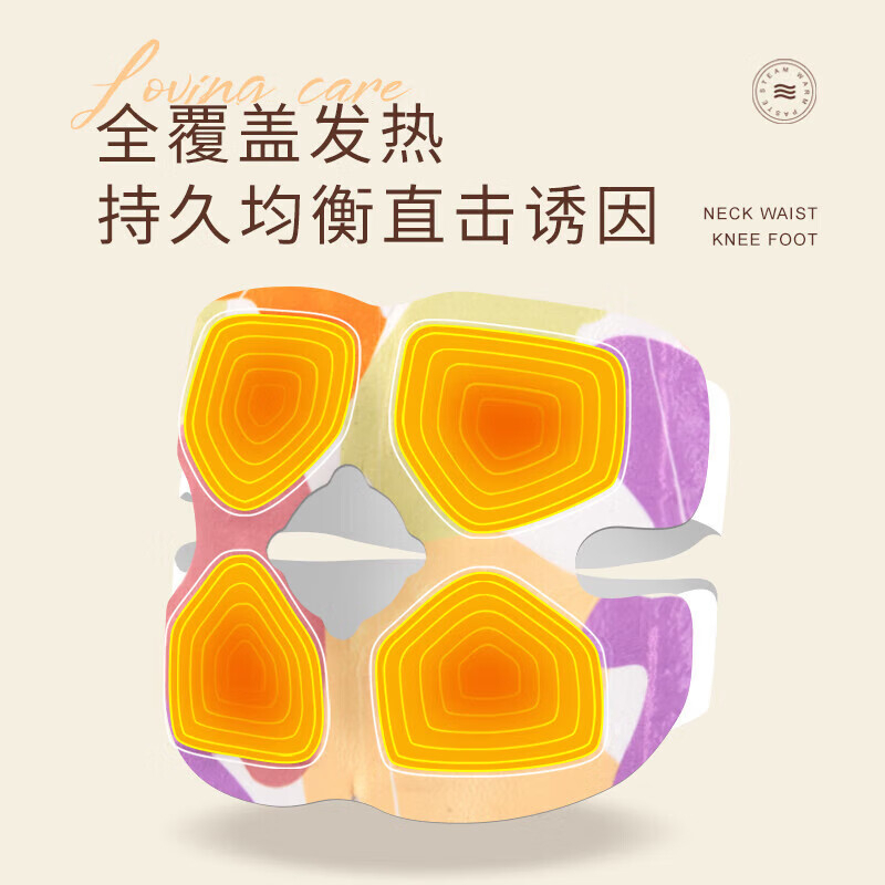 臻宛艾 蒸汽暖膝贴 6片/包 BDZSSC高清大图