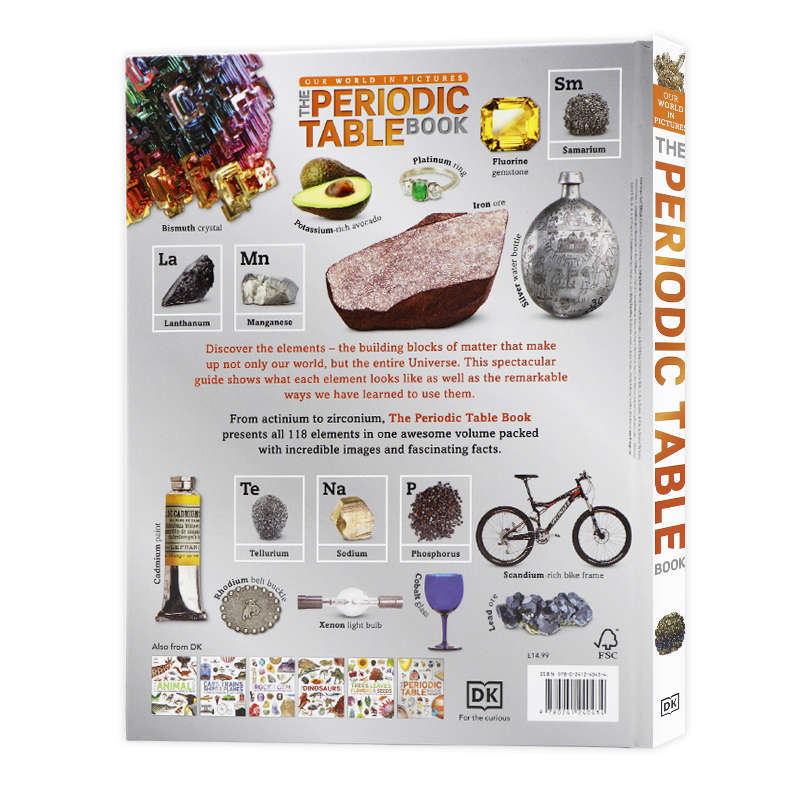 [正版]DK元素周期表图解百科 The Periodic Table Book A Visual Encycloped高清大图