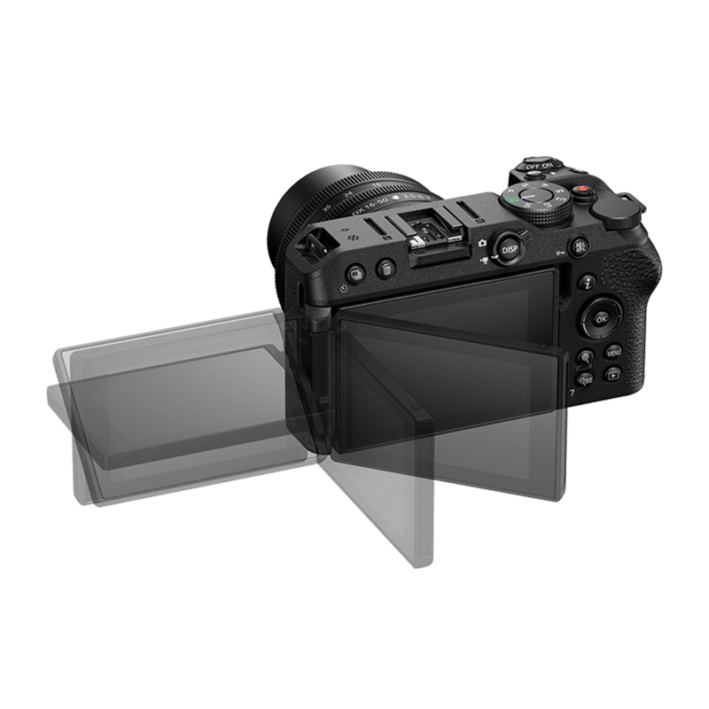 尼康Nikon Z30 微单相机 16-50mm f/3.5-6.3 VR广角变焦镜头 半画幅 黑色 海外版高清大图