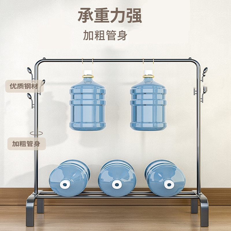 法耐简易晾衣架落地折叠阳台晒衣服架子家用卧室家用晾衣杆折叠挂衣架