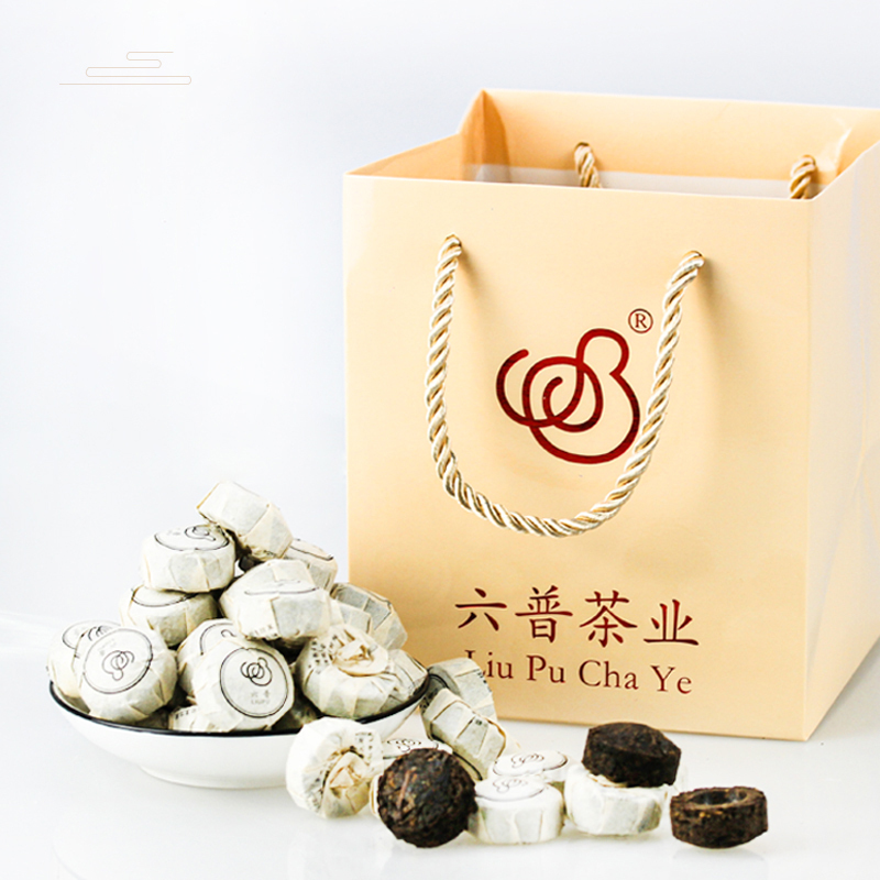 六普普洱熟茶250g迷你小沱茶云南茶叶小沱茶普洱特级醇香小沱茶