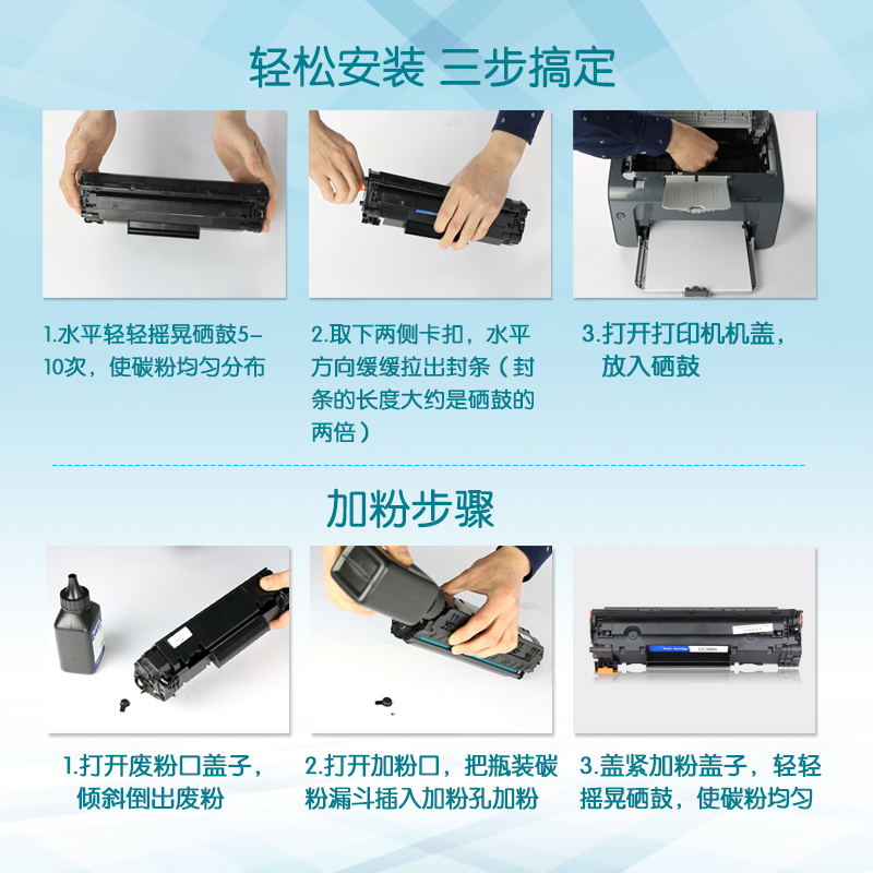麦奇MLT-D101S易加粉打印机硒鼓适用三星 2161/2166W/3401等高清大图