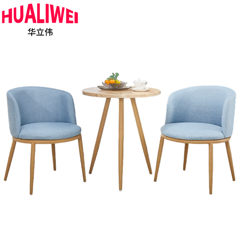 华立伟 华立伟休闲桌椅70cm桌+两椅套