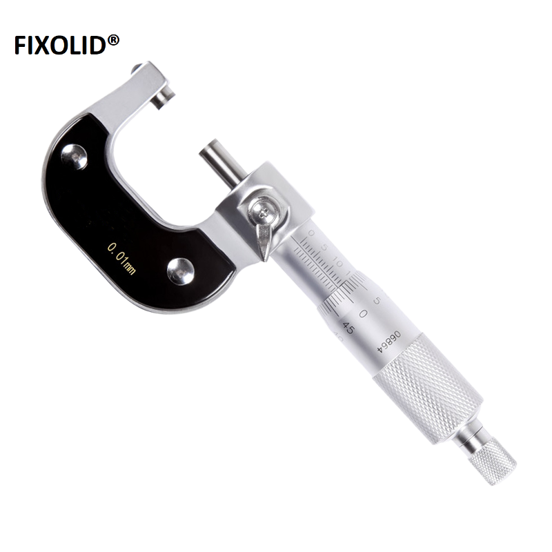 FIXOLID 外径千分尺 0-25mm 把高清大图