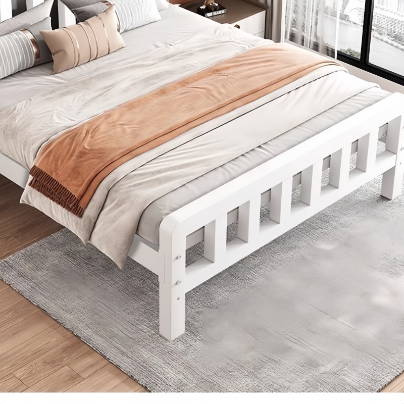 悦兴诚职工床1.2米+10cm床垫套高清大图