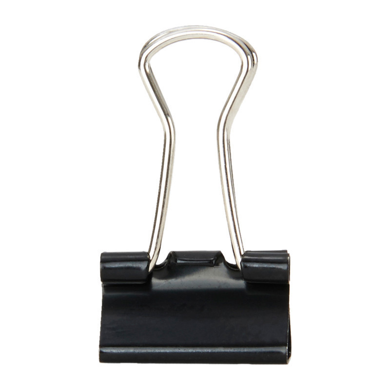 晨光(M&G) ABS92731 长尾夹Eplus15mm(盒装)黑色 6# 20盒装 ABS92731*20高清大图