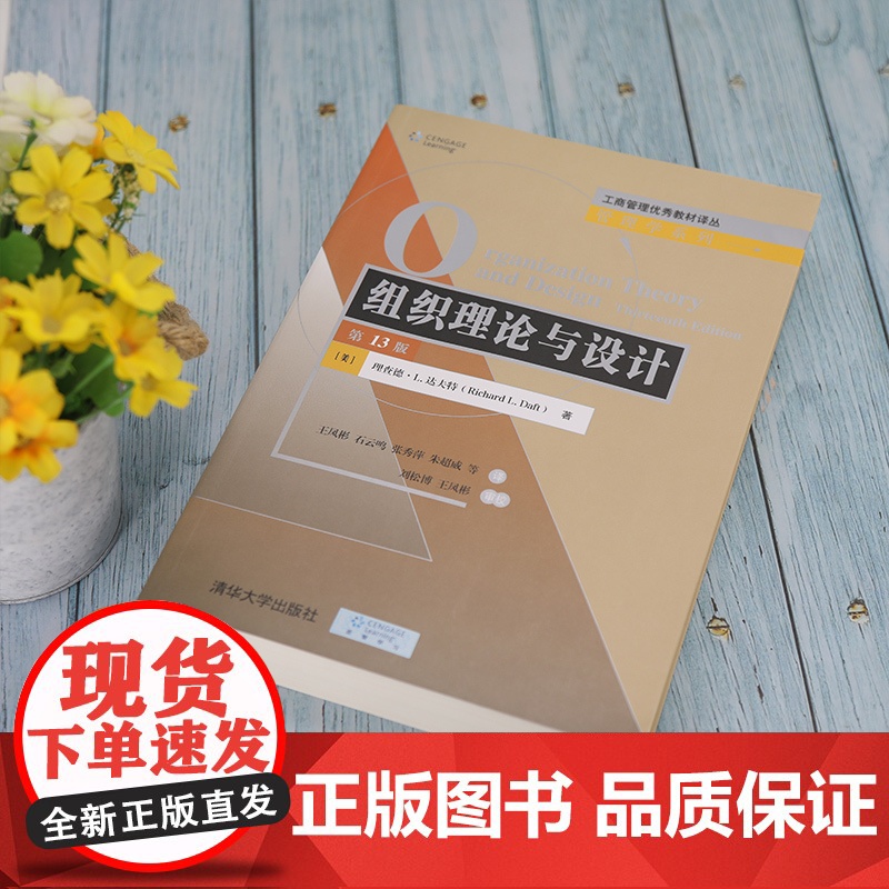 清华 组织理论与设计 第13版第十三版 刘松博 王风彬 理查德·L. 达夫特 工商管理优秀教材译丛 清华大学出高清大图