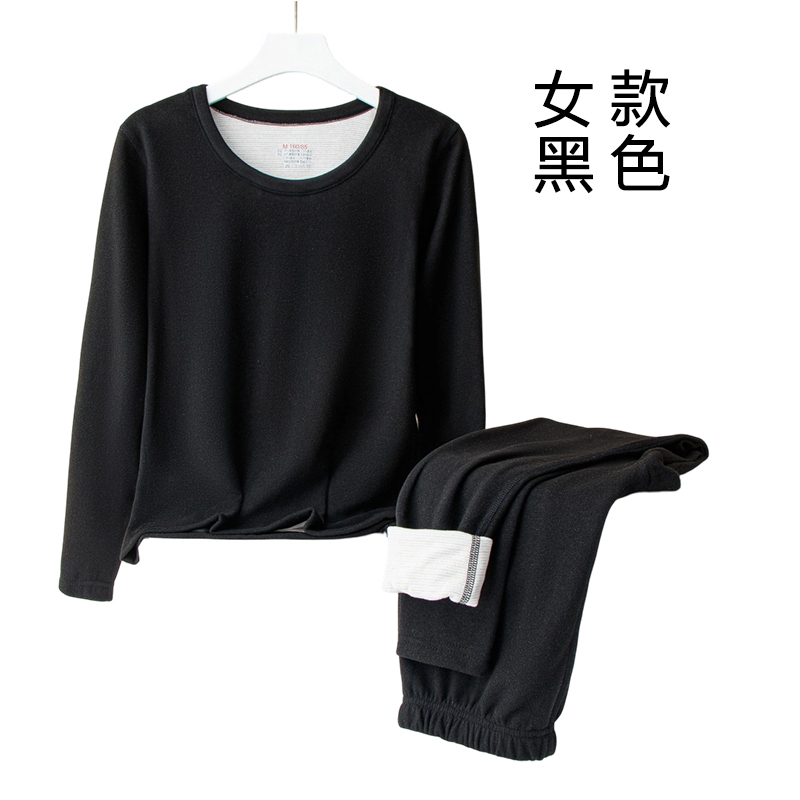 TDUO 保暖内衣套装 KK23 套 尺码备注 女款黑色