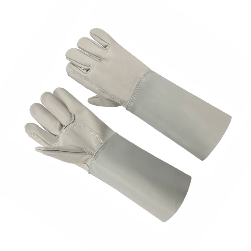 沁渝优品 皮电焊手套 全皮加托 副高清大图