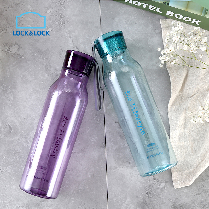 乐扣乐扣(lock&lock)塑料水杯两件套 HLC644S601(550ml) 2只装 不保温