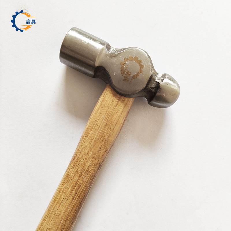 启具木柄圆头锤3p/把高清大图
