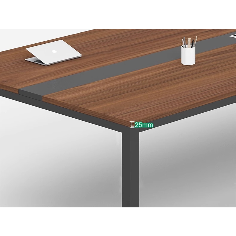 中豫鑫泽 ZYXZ5030159 会议桌长桌小型简约现代长条桌培训桌洽谈桌 4.0米单桌高清大图