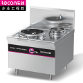 乐创(lecon) LC-J-XCD8D 商用单头单尾小炒灶 8KW酒店饭堂企业电磁灶