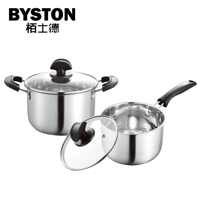 栢士德BYSTON304奥氏体型不锈钢劳斯克套锅 BST-120