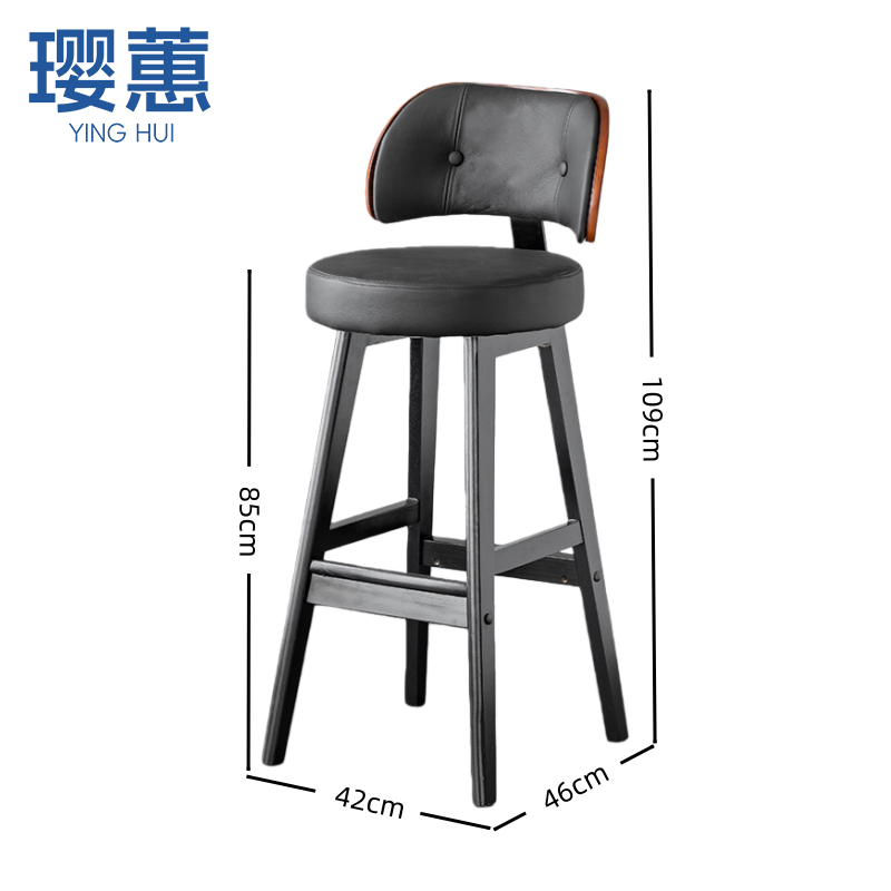 璎蕙 高脚凳35*39*89cm 把高清大图