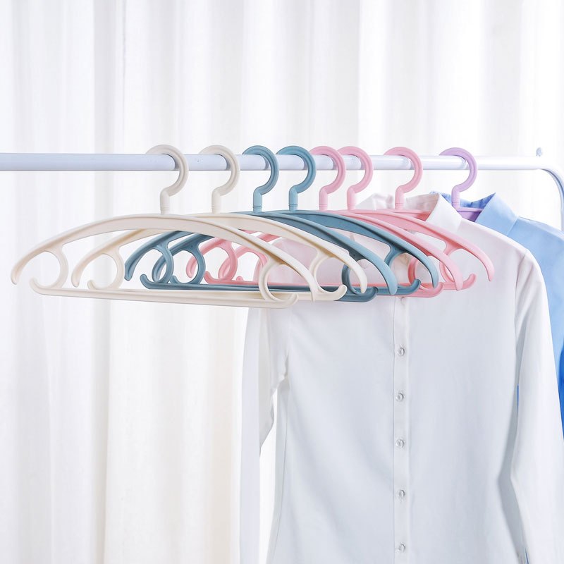 衣架子家用挂衣架学生塑料衣撑撑子衣挂钩晾衣服架简约现代北欧生活日用洗晒用品简约