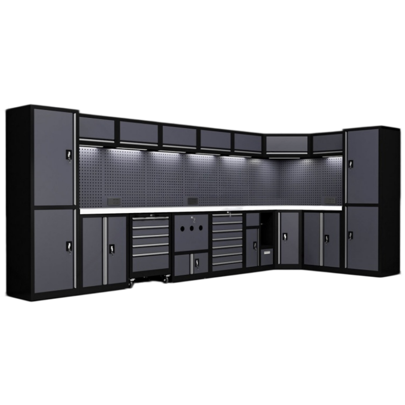 威百达车间维修工作台重型机械维修工作台组合工具柜多功能维修柜 421件维修工具套装高清大图
