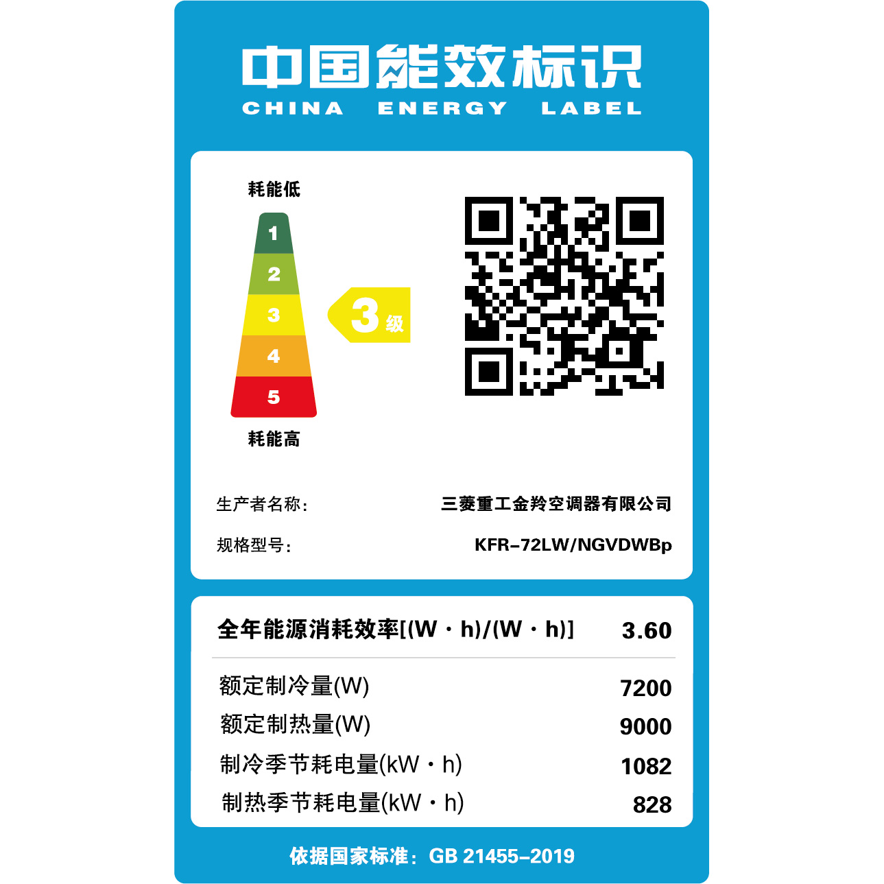 三菱重工空调 3匹变频 智能防霉风 溶菌除尘 冷暖柜机空调 新品圆柱 KFR-72LW/NGV1DWBp高清大图