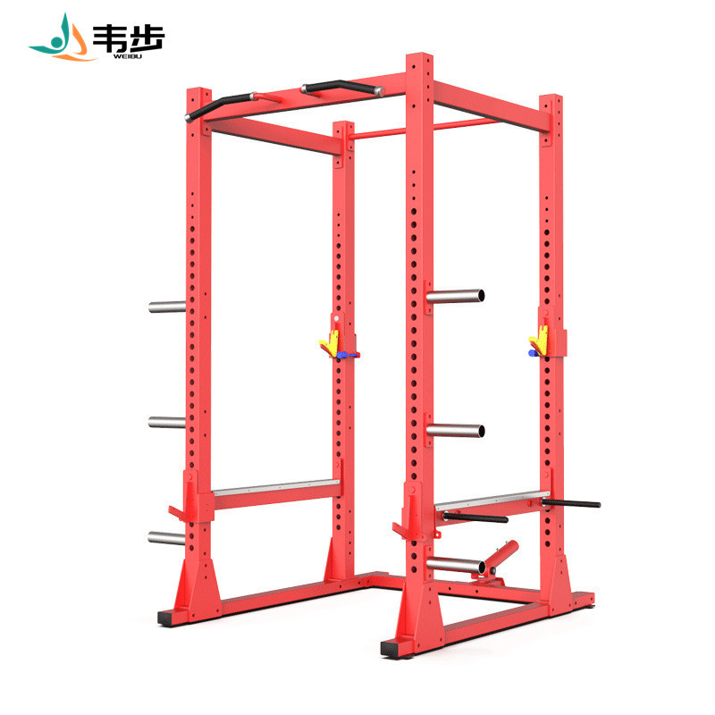 韦步em982商用悍马系列健身房杠铃举重深蹲训练框架综合力量器械视频