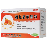 维威橘红痰咳颗粒10g*12袋/盒理气祛痰润肺止咳