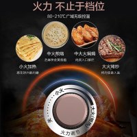 美的(Midea)电饼铛 WJH3002 悬浮式深盘 无极控温家用悬浮式双面加热多功能烙饼锅煎饼机