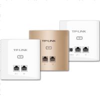 停产TL-AP300I-POE 无线ap面板路由器86型嵌入墙壁式wifi高速网络300M兆智能开关插座小中大户型家用别墅级商用企业级酒店宾馆白金色tplink