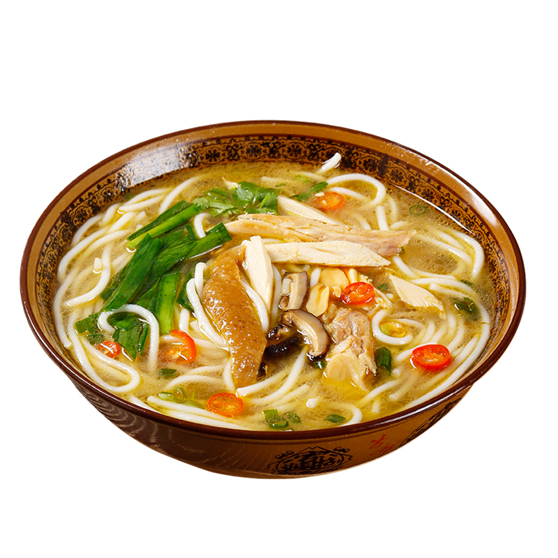 米线1斤装约3碗云南特产米线正蒙自过桥米线半干米线真空袋装速食宗