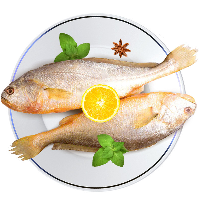 千渔旺冷冻三去小黄鱼450g袋34条装香煎黄花鱼海鲜水产